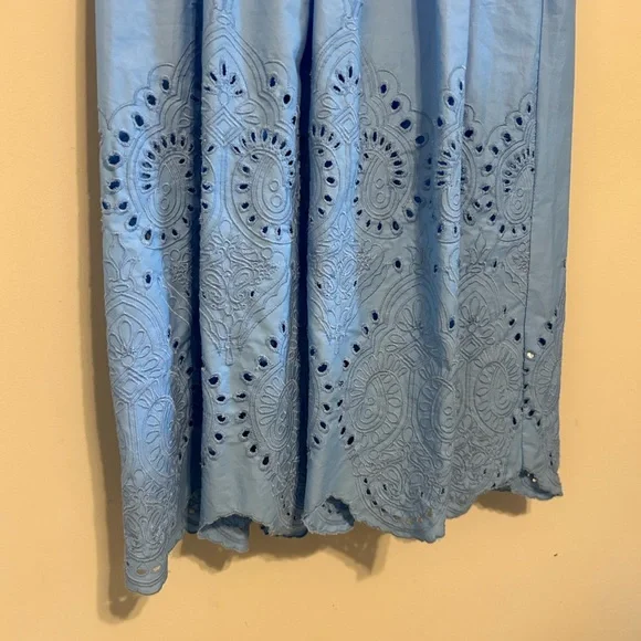 Anthropologie Moon River Light Blue Dress - Picture 4 of 8